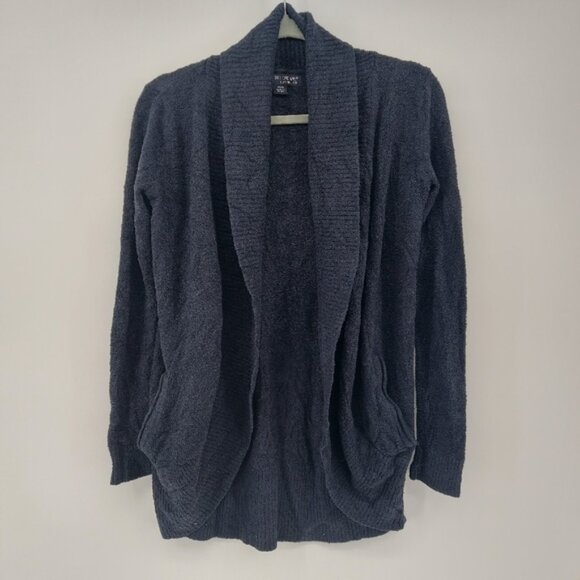 Barefoot Dreams CozyChic Lite Circle Cardi Size XS S Blue - Picture 2 of 5